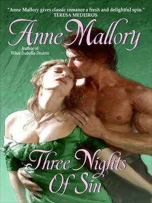 cover image of Three Nights of Sin